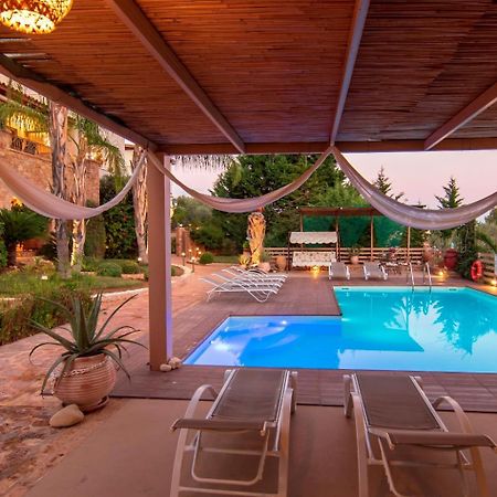 Villa Maira Luxurious With Private Swimming Pool Корфос Екстер'єр фото