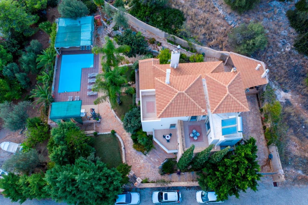 Villa Maira Luxurious With Private Swimming Pool Корфос Екстер'єр фото