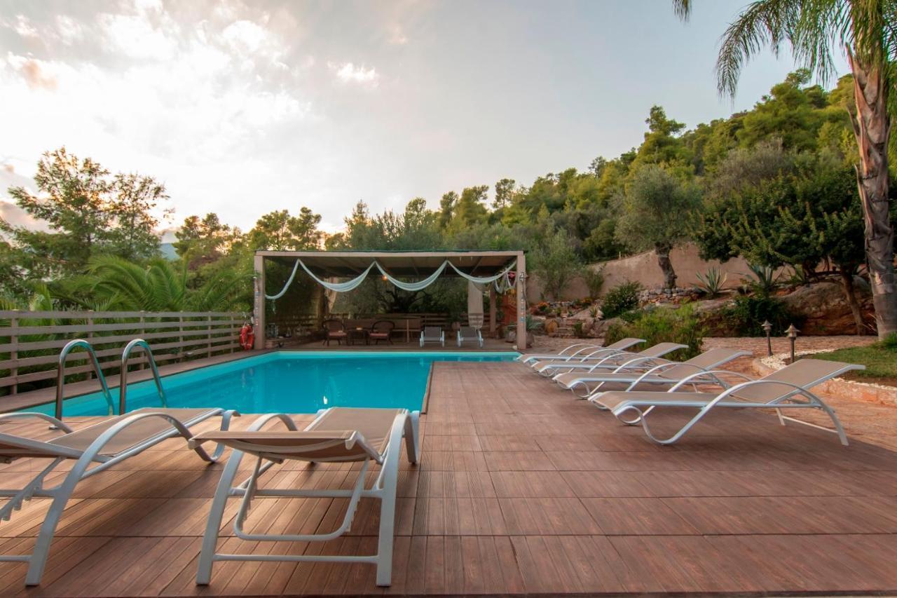 Villa Maira Luxurious With Private Swimming Pool Корфос Екстер'єр фото