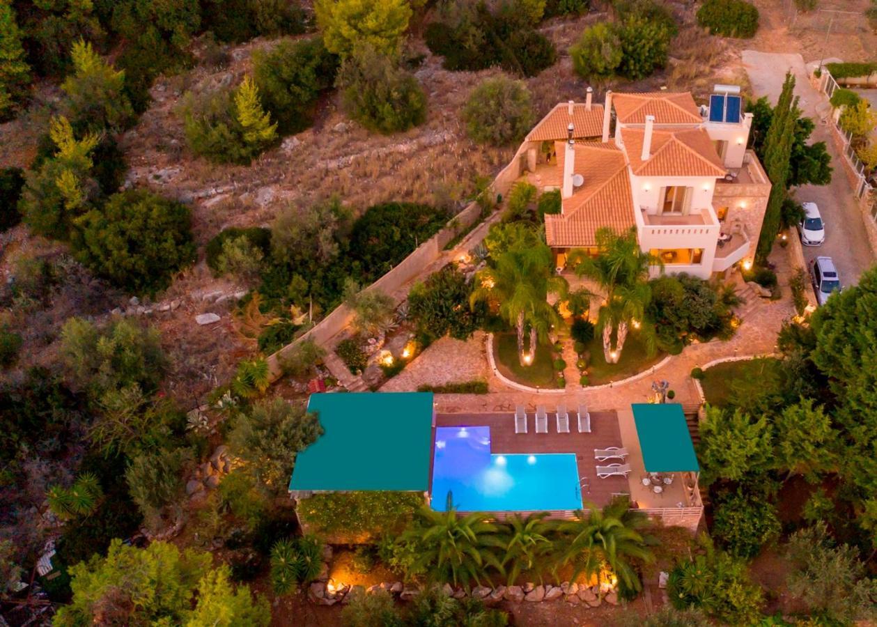 Villa Maira Luxurious With Private Swimming Pool Корфос Екстер'єр фото