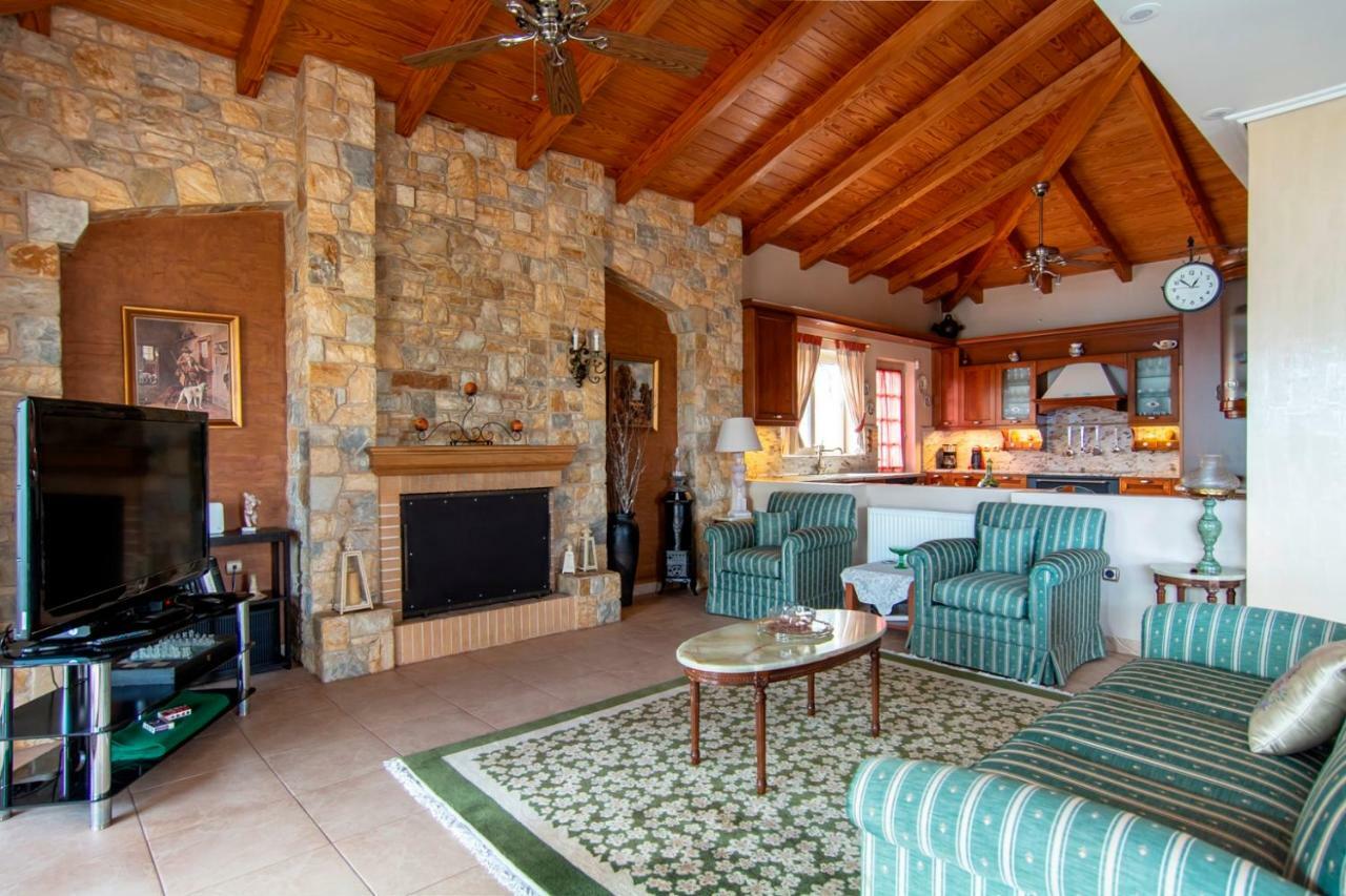 Villa Maira Luxurious With Private Swimming Pool Корфос Екстер'єр фото